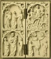 An illustration from Catalogue of the mediaeval ivories, enamels, jewellery, gems and miscellaneous objects bequeathed to the museum by Frank McClean (1912)