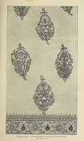 An illustration from ... Catalogue of the objects of Indian art exhibited in the South Kensington Museum ... Illustrated by woodcuts, and by a map of India showing the localities of various art industries (1874)