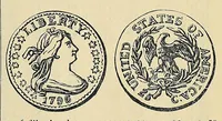 An illustration from Catalogue of old coins, stamps, curios (1890)