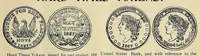 An illustration from Catalogue of old coins, stamps, curios (1890)