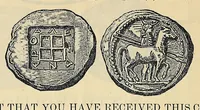 Picture 1 of 16 from Catalogue of old coins, stamps, curios (1890), leaf 2