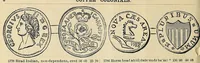 An illustration from Catalogue of old coins, stamps, curios (1890)