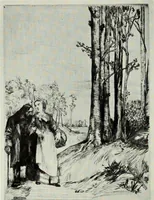 An illustration from A catalogue of paintings, drawings, etchings and lithographs (1922)