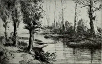 An illustration from A catalogue of paintings, drawings, etchings and lithographs (1922)