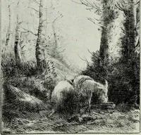 An illustration from A catalogue of paintings, drawings, etchings and lithographs (1922)
