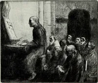 An illustration from A catalogue of paintings, drawings, etchings and lithographs (1922)