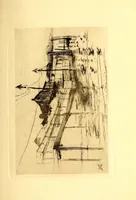 An illustration from Catalogue of paintings in oil and pastel by J. Alden Weir, N.A., member of the society of American Artists, Water Color Society and Pastel Club; honorable mention, Paris Salon; figure prize of the Water color Society; prize, American art Association and J. H. Twachtman, menber of the Etching Club. Webb prize, Society of American Artists, 1888. Member of Pastel Club. Membr of Society of American Artists (1889)