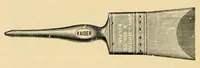 An illustration from Catalogue of paints, oils, varnishes, brushes, artists' materials, plate and window glass, mirrors and beveled plates, painters' and paper hangers' supplies. (1901)