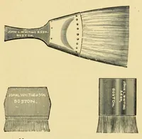 Picture 15 of 17 from Catalogue of paints, oils, varnishes, brushes, artists' materials, plate and window glass, mirrors and beveled plates, painters' and paper hangers' supplies. (1901), leaf 83