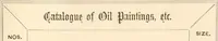 An illustration from Catalogue of paintings, engravings, and photographs at the "Walker Homestead", Topsham, Maine. (1864)