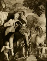 An illustration from A catalogue of the pictures and drawings in the National loan exhibition, in aid of National gallery funds, held in the Grafton Galleries, London (1909-1910) (1909)