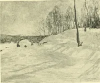 An illustration from Catalogue of pictures and sculpture given by Canadian artists in aid of the patriotic fund ... Toronto, December the thirtieth, nineteen-fourteen (1914)