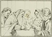 An illustration from A catalogue of the pictures at Grosvenor House, London : with etchings from the whole collection (1821)