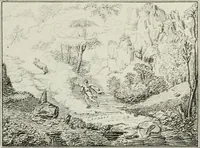 An illustration from A catalogue of the pictures at Grosvenor House, London : with etchings from the whole collection (1821)