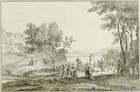 An illustration from A catalogue of the pictures at Grosvenor House, London : with etchings from the whole collection (1821)