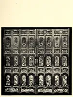 An illustration from Catalogue of rare objects in wood, pewter and brass illustrating the art of old japan to be sold at unrestricted public sale by order of Mr. Bunkio Matsuki (1903)