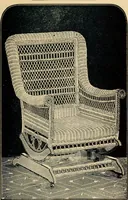 An illustration from Catalogue of rattan and reed furniture (1891)