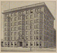 An illustration from Catalogue of the Sayre & Fisher Co. : manufacturers of fine pressed front brick, superior enameled brick, hard building brick and fire brick (1895)