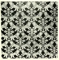 An illustration from Catalogue of a special exhibition of textiles (1915)