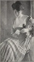 An illustration from Catalogue of summer exhibition, 1903. (1903)