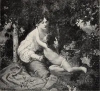 An illustration from Catalogue of summer exhibition, 1906. (1906)