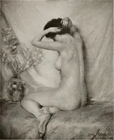 An illustration from Catalogue of summer exhibition, 1910. (1910)