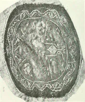 An illustration from Catalogue of textiles from burying-grounds in Egypt (1920)
