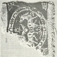 An illustration from Catalogue of textiles from burying-grounds in Egypt (1920)
