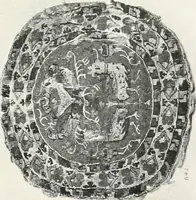 An illustration from Catalogue of textiles from burying-grounds in Egypt (1920)