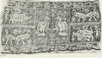 An illustration from Catalogue of textiles from burying-grounds in Egypt (1920)