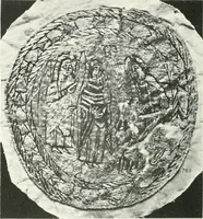 An illustration from Catalogue of textiles from burying-grounds in Egypt (1920)