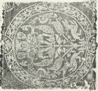 An illustration from Catalogue of textiles from burying-grounds in Egypt (1920)