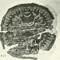 An illustration from Catalogue of textiles from burying-grounds in Egypt (1920)