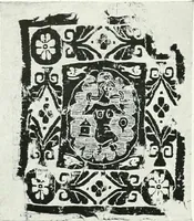 An illustration from Catalogue of textiles from burying-grounds in Egypt (1920)