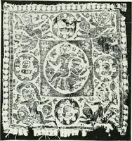 An illustration from Catalogue of textiles from burying-grounds in Egypt (1920)