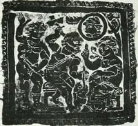 An illustration from Catalogue of textiles from burying-grounds in Egypt (1920)