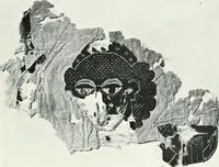 An illustration from Catalogue of textiles from burying-grounds in Egypt (1920)