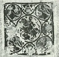 An illustration from Catalogue of textiles from burying-grounds in Egypt (1920)