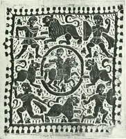 An illustration from Catalogue of textiles from burying-grounds in Egypt (1920)