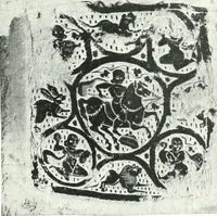 An illustration from Catalogue of textiles from burying-grounds in Egypt (1920)