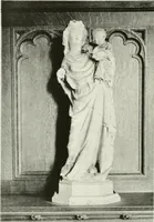 An illustration from Catalogue of an unique collection of Greek and Roman marbles, important gothic sculptures, primitive paintings, ceramics, tapestries and ancient rugs, including two monumental altars and a Greek iconostas, coming from historical collections and gathered in England, France, Austria, Italy and the Levant by a well-known European connoisseur during many years of discriminating collecting. The entire collection of 824 objects to be sold at public auction at the Anderson galleries ... New York city, on January twenty-sixth to twenty-ninth <1921> inclusive (1921)