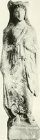 An illustration from Catalogue of an unique collection of Greek and Roman marbles, important gothic sculptures, primitive paintings, ceramics, tapestries and ancient rugs, including two monumental altars and a Greek iconostas, coming from historical collections and gathered in England, France, Austria, Italy and the Levant by a well-known European connoisseur during many years of discriminating collecting. The entire collection of 824 objects to be sold at public auction at the Anderson galleries ... New York city, on January twenty-sixth to twenty-ninth <1921> inclusive (1921)