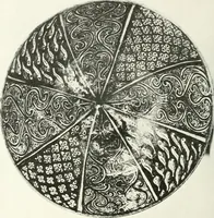 An illustration from Catalogue of an unique collection of Greek and Roman marbles, important gothic sculptures, primitive paintings, ceramics, tapestries and ancient rugs, including two monumental altars and a Greek iconostas, coming from historical collections and gathered in England, France, Austria, Italy and the Levant by a well-known European connoisseur during many years of discriminating collecting. The entire collection of 824 objects to be sold at public auction at the Anderson galleries ... New York city, on January twenty-sixth to twenty-ninth <1921> inclusive (1921)