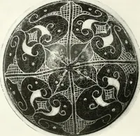 An illustration from Catalogue of an unique collection of Greek and Roman marbles, important gothic sculptures, primitive paintings, ceramics, tapestries and ancient rugs, including two monumental altars and a Greek iconostas, coming from historical collections and gathered in England, France, Austria, Italy and the Levant by a well-known European connoisseur during many years of discriminating collecting. The entire collection of 824 objects to be sold at public auction at the Anderson galleries ... New York city, on January twenty-sixth to twenty-ninth <1921> inclusive (1921)