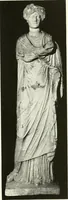 An illustration from Catalogue of an unique collection of Greek and Roman marbles, important gothic sculptures, primitive paintings, ceramics, tapestries and ancient rugs, including two monumental altars and a Greek iconostas, coming from historical collections and gathered in England, France, Austria, Italy and the Levant by a well-known European connoisseur during many years of discriminating collecting. The entire collection of 824 objects to be sold at public auction at the Anderson galleries ... New York city, on January twenty-sixth to twenty-ninth <1921> inclusive (1921)