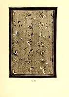 An illustration from Catalogue of Very Important Old Chinese Rugs and a Few Other Fare Works of Chinese Art Including Sculpture, Porcelains, Bronzes, Embroideries and Jewelry : From the collections of Frederick Moore of Peking, for several years a resident of China and John Kimberly Mumford of New York, author of "Oriental Rugs" (1916)