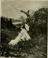 An illustration from Catalogue of works of art ... also views of the summer and winter homes (1884)