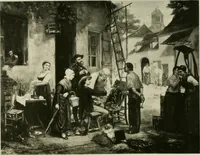An illustration from Catalogue of works of art ... also views of the summer and winter homes (1884)