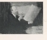 An illustration from A catalogue of the pictures, drawings, prints and sculpture at the third exhibition of the International Society of Sculptors, Painters & Gravers, held in the galleries, 191 Piccadilly, October 7th to December 10th, 1901 (1901)