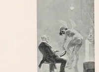 An illustration from A catalogue of the pictures, drawings, prints and sculptures at the second exhibition of the International Society of Sculptors, Painters, & Gravers held at Knightsbridge May-July 1899 (1899)